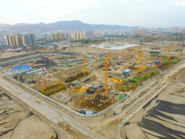 蘭州恒大山水城項目D、E地塊土石方工程施工